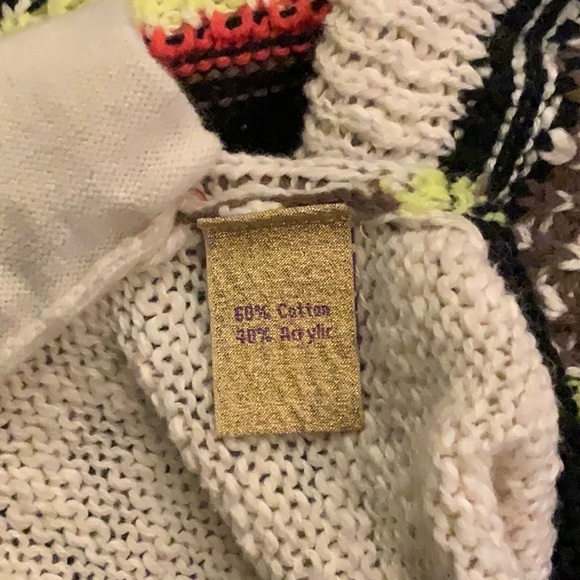 VERA WANG, OPEN CARDIGAN LONG SWEATER. - Picture 10 of 12